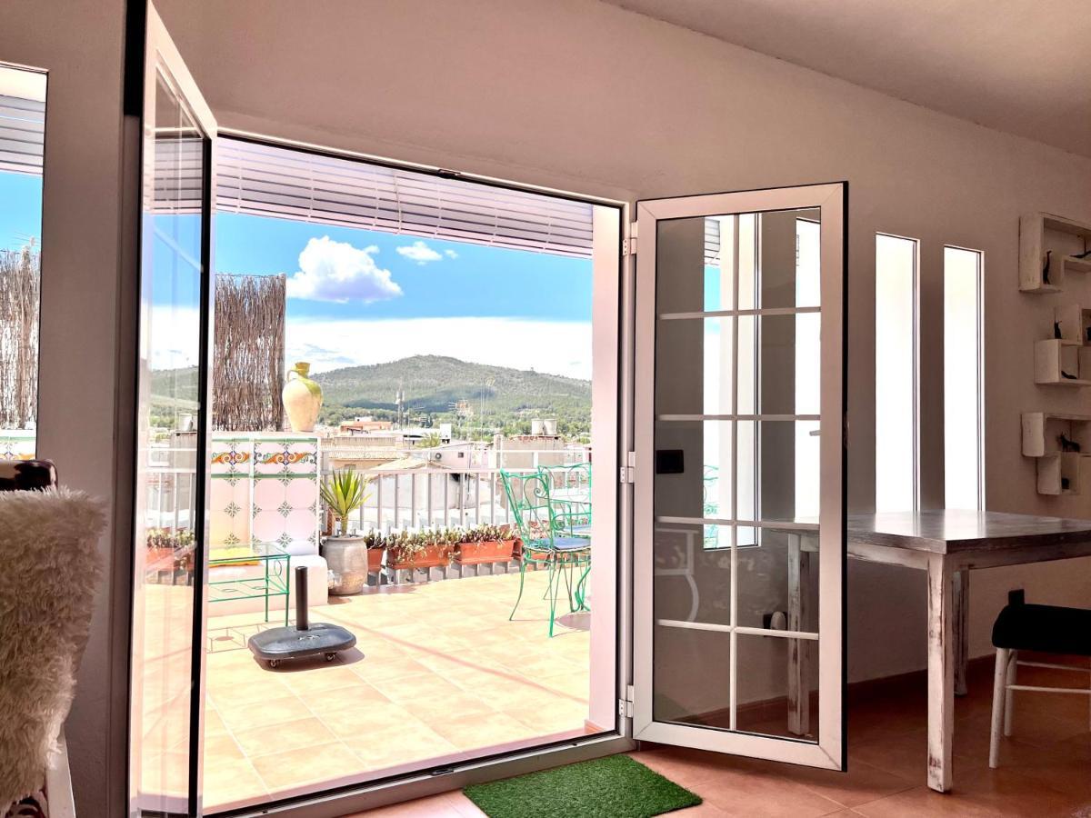 Atico Con Vistas En L'Olleria Ollería Exterior foto