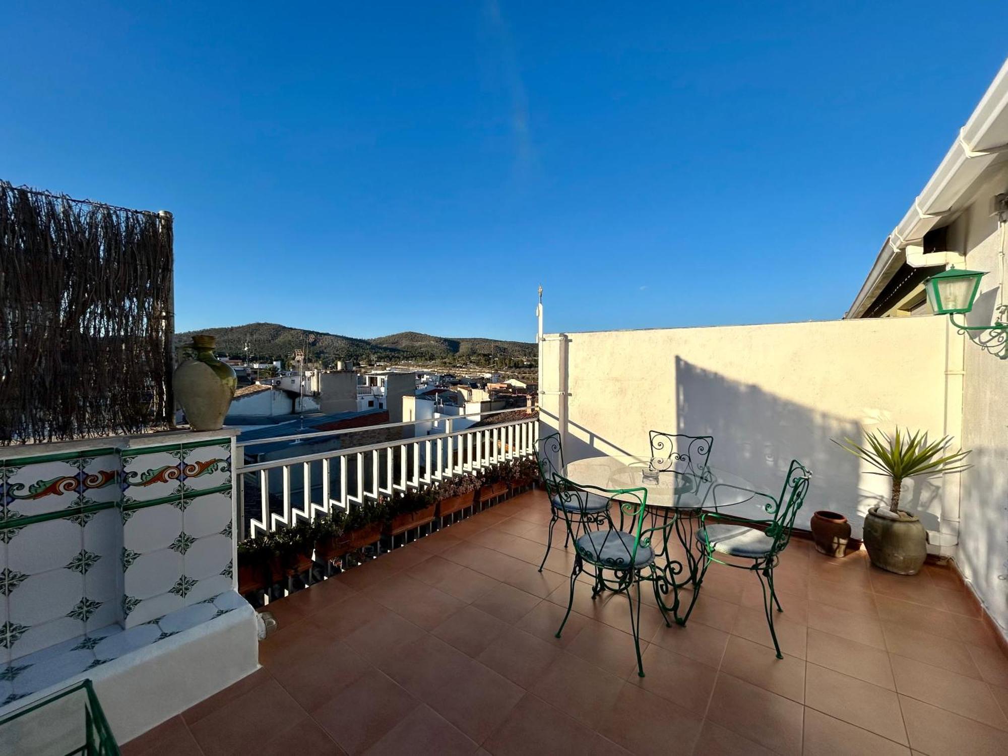 Atico Con Vistas En L'Olleria Ollería Exterior foto